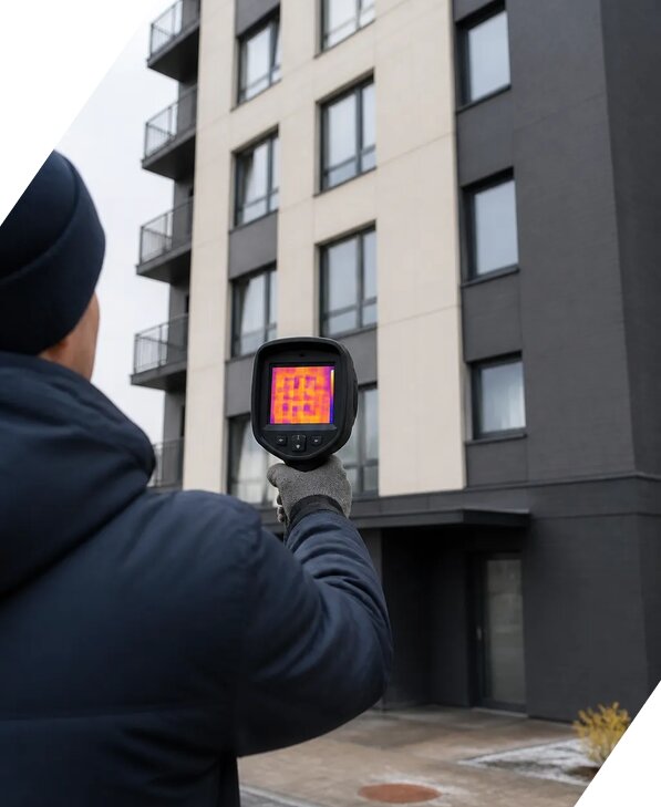 Тепловизионное обследование зданий в Ангарске от 5137 р. | ЭкспертизаРоссия